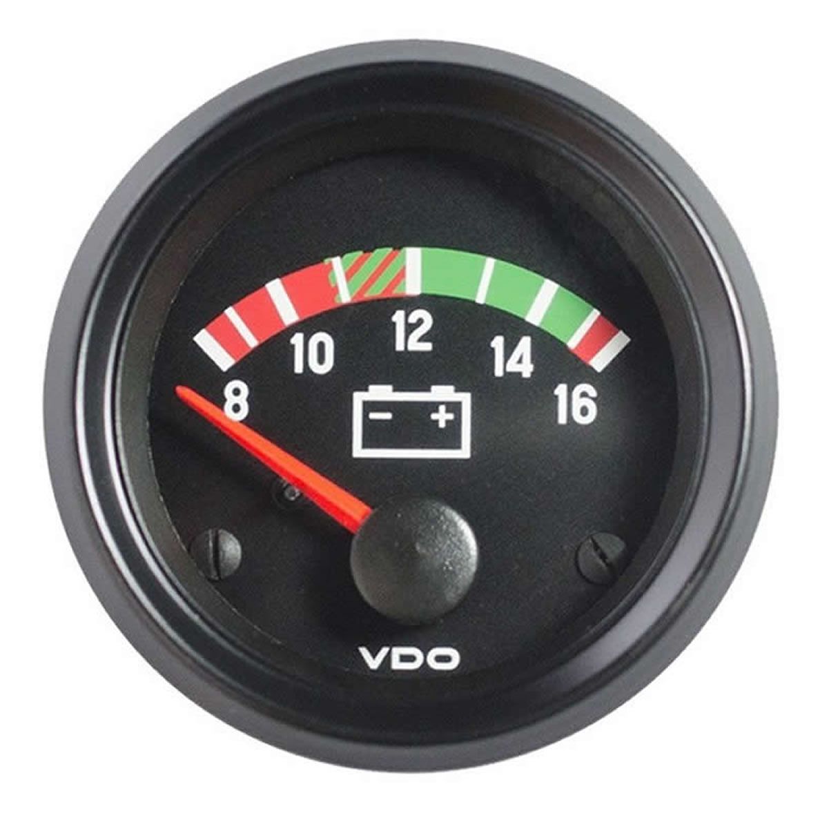 VDO Cockpit Vision Voltmeter Gauges 8-16V